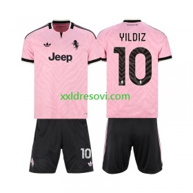 Juventus Kenan Yildiz 10 Gostujući Dječji Nogometni Dres 2026-2027